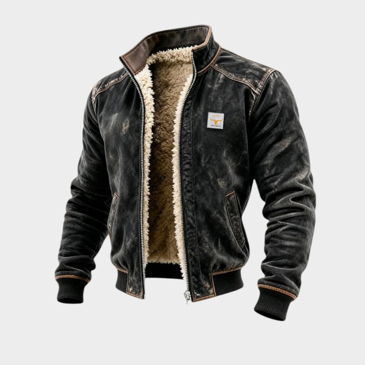 Ricardo™ | Leather-Look Jacket with Distinctive Design