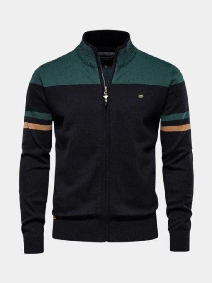 Anders™ | Knitted Cardigan with Zipper Closure