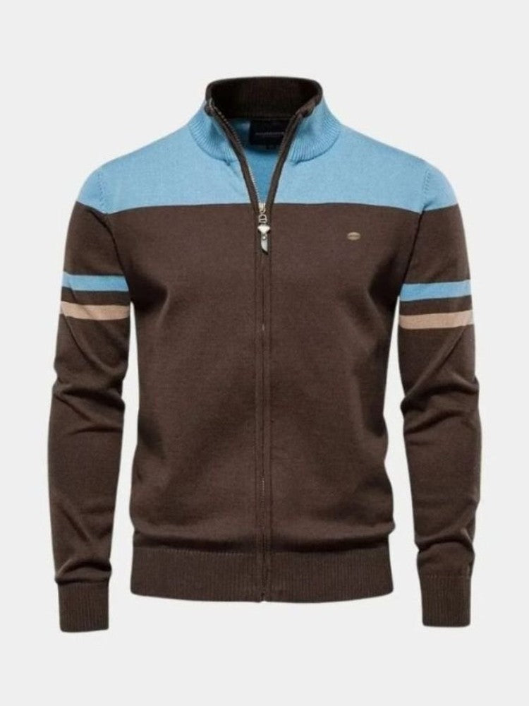 Anders™ | Knitted Cardigan with Zipper Closure
