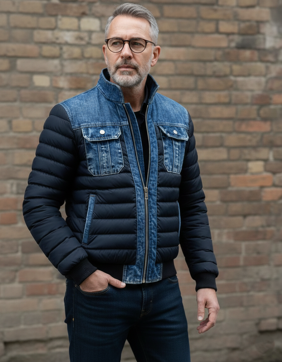 Ares™ | Hybrid Quilted Denim jacket