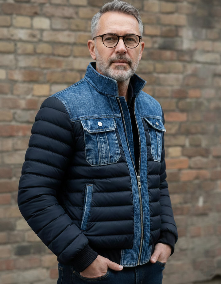 Ares™ | Hybrid Quilted Denim jacket