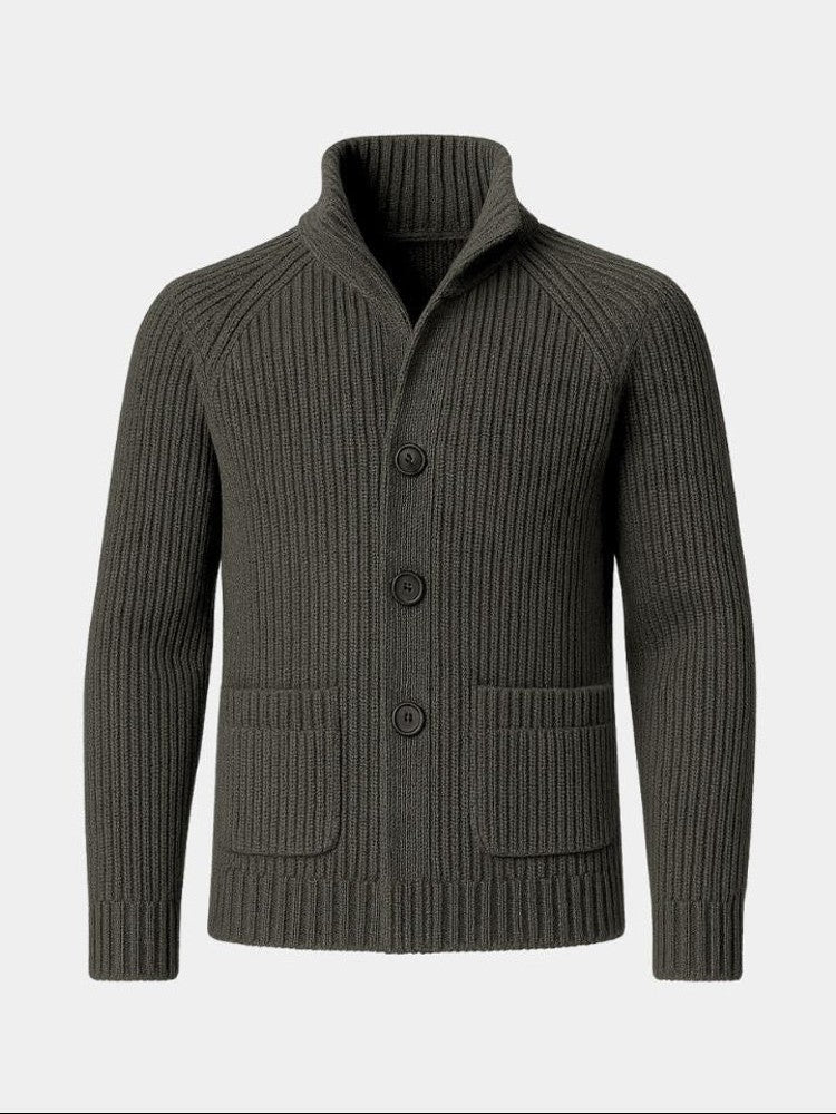 Henrik™ | Button-Up Knit Jacket