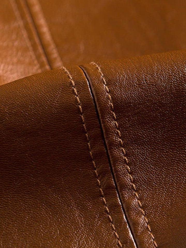 Jonas™ | Caramel Leather Jacket
