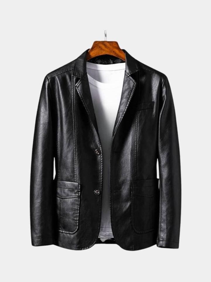 Jonas™ | Caramel Leather Jacket