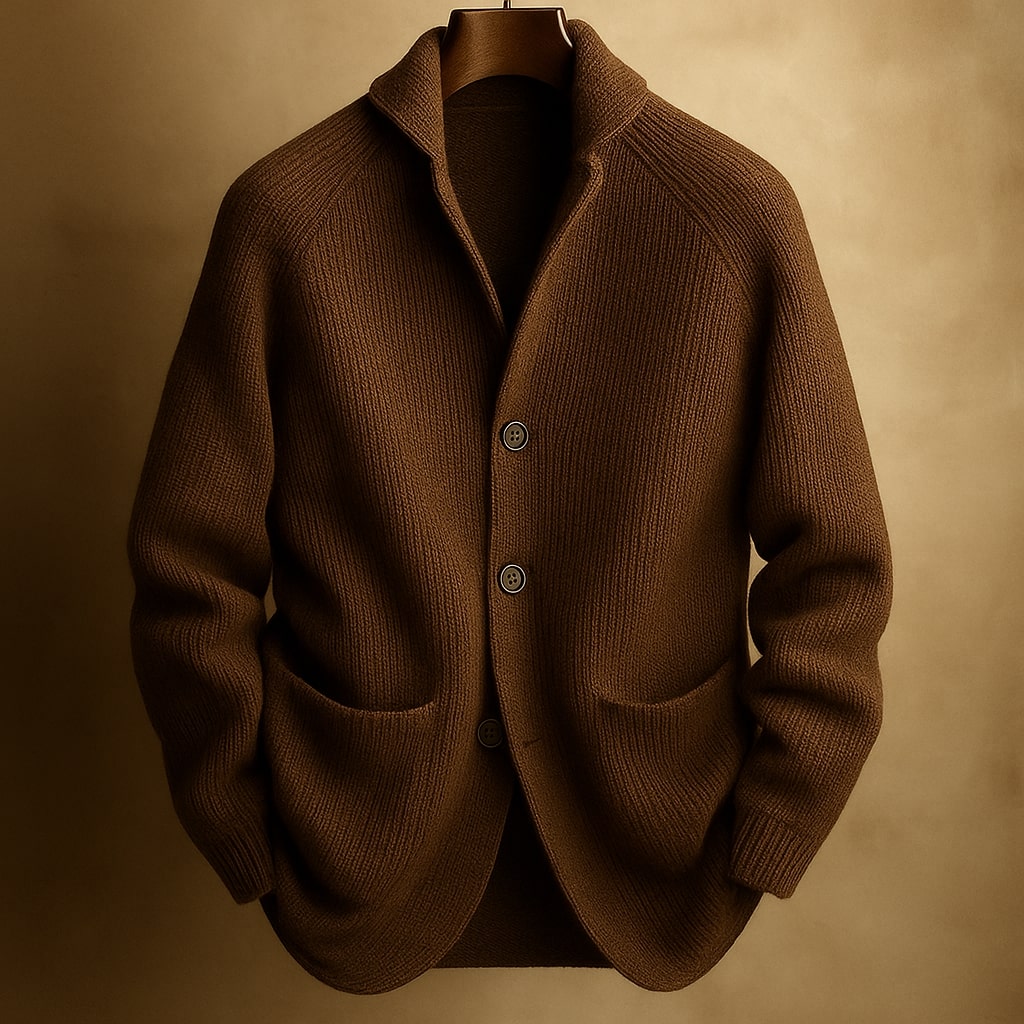 ALEXANDER™ | WOOL CORD CARDIGAN FOR MEN
