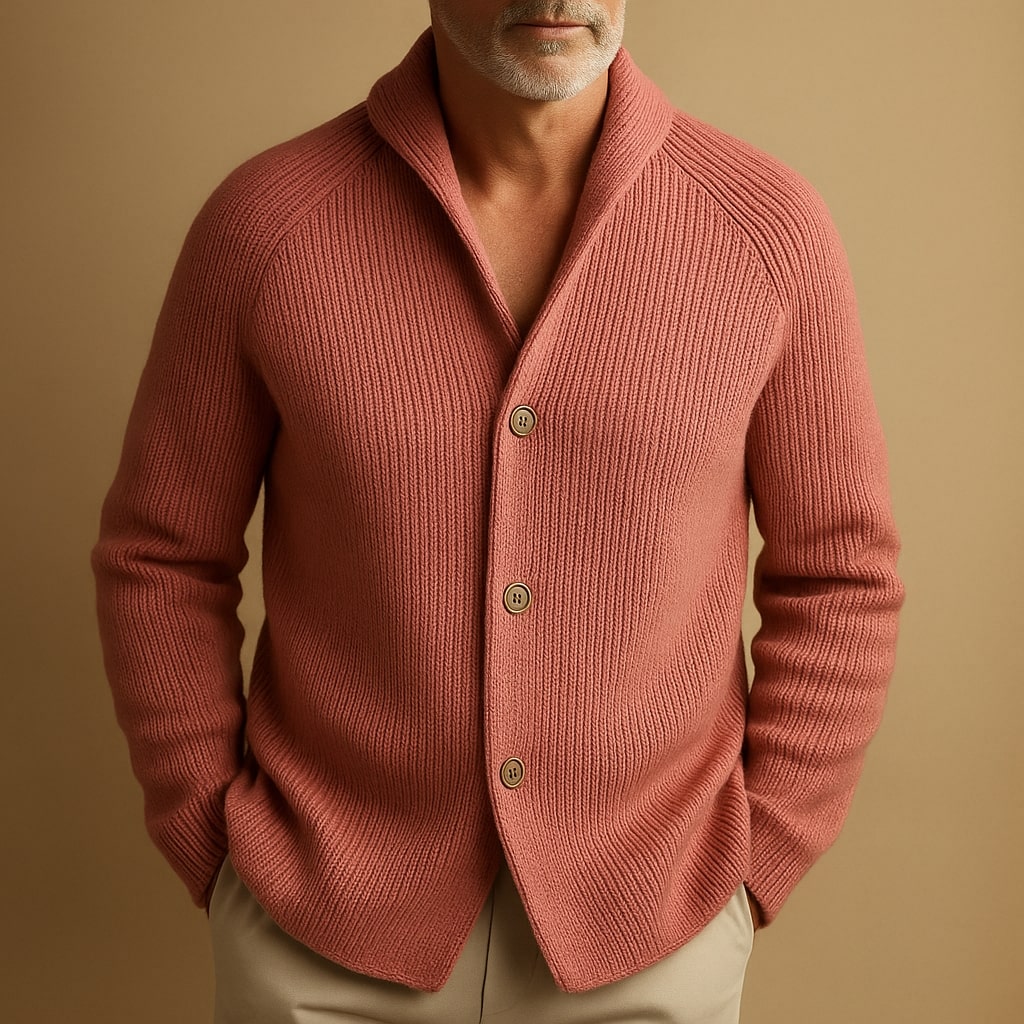 ALEXANDER™ | WOOL CORD CARDIGAN FOR MEN