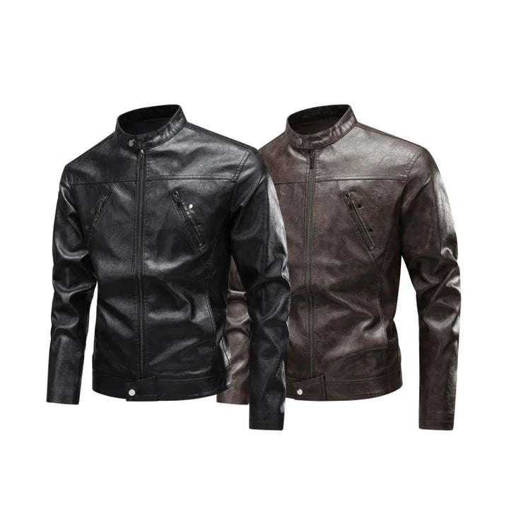 Juan™ | American Pilot Style Leather Jacket