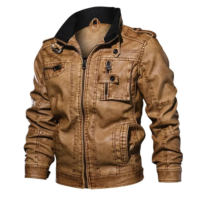 Héctor™ | Winter Leather Jacket