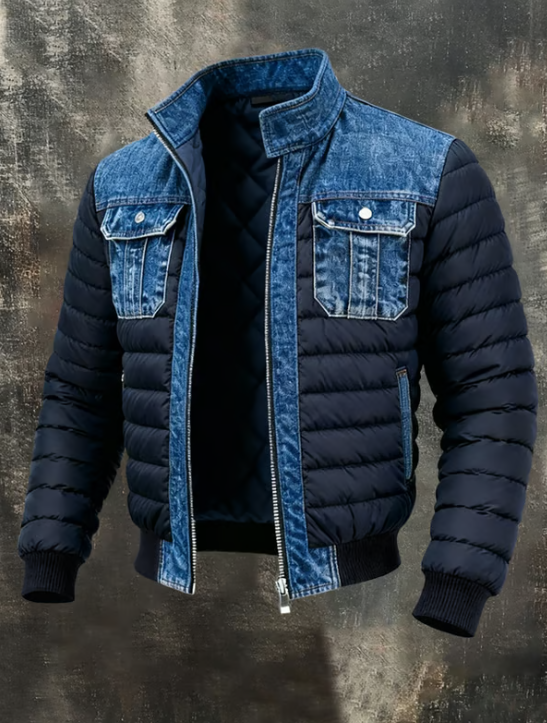 Ares™ | Hybrid Quilted Denim jacket