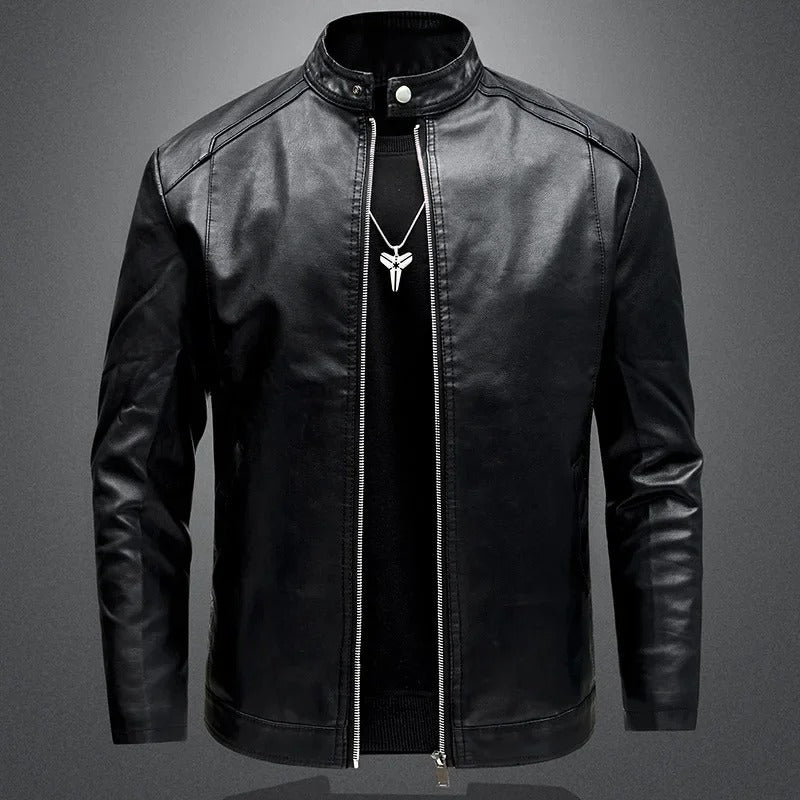 Miguel™ | Stylish Leather Jacket for Men Motorcycle Style