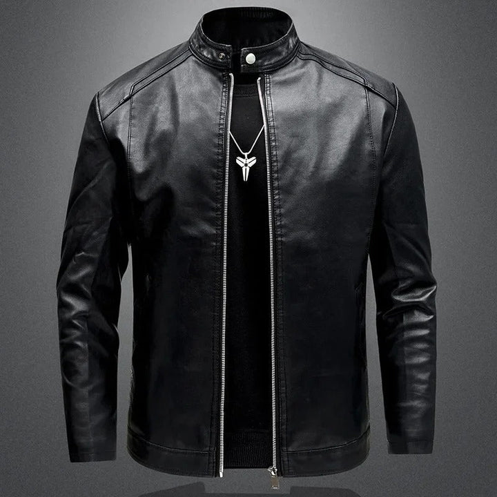 Miguel™ | Stylish Leather Jacket for Men Motorcycle Style