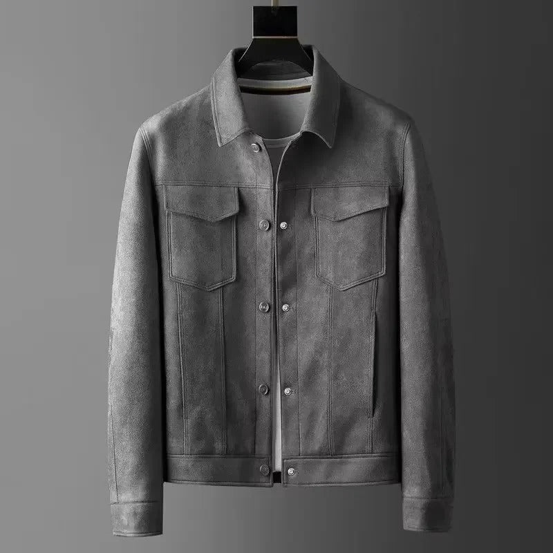 Marcio™ | Elegant Leather Jacket